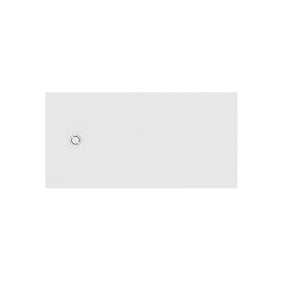 Receptáculo Ultraplano de Stonex Terran Blanco 1800x800x33 mm