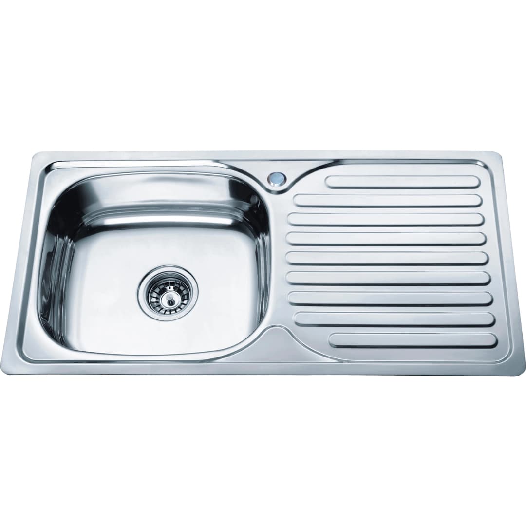 Lavaplatos Soho 1 Cubeta Y Escurridor Acero Inoxidable 201 435x860x170 mm