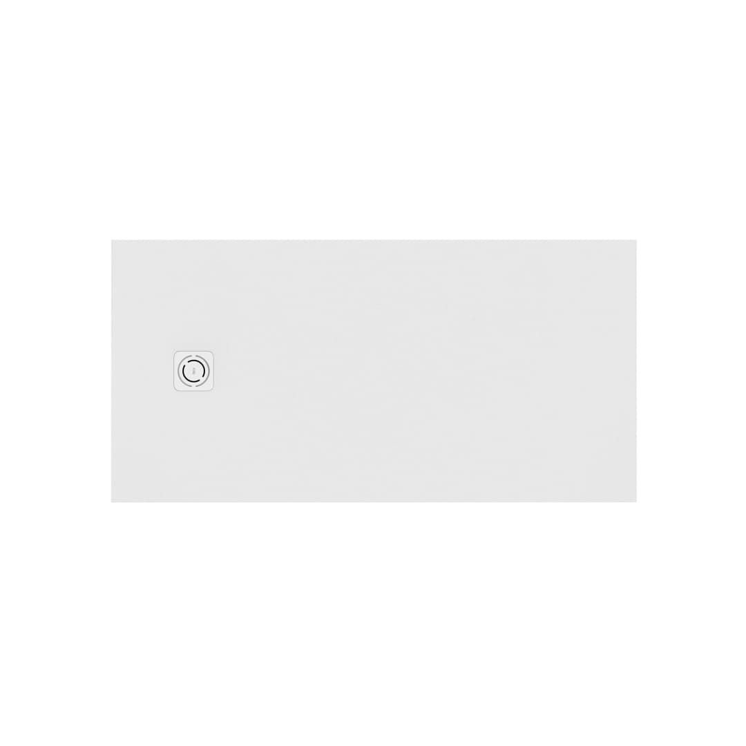 Receptáculo Ultraplano de Stonex Terran Blanco 1700x800x33 mm
