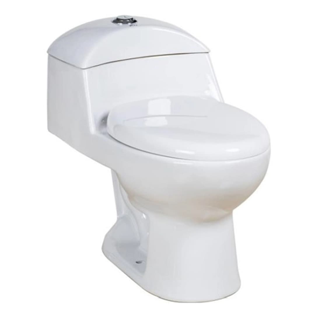 Sanitario One Piece Olimpia Blanco Descarga Piso 300 mm
