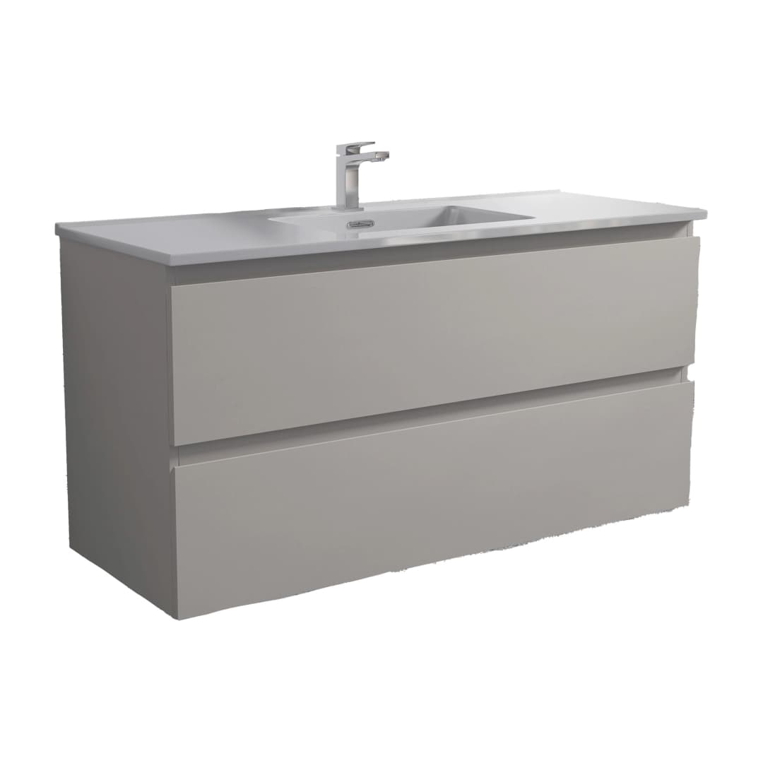 Mueble de Baño Albany con Lavamanos 1200x450x600 mm 2 Cajones Vison