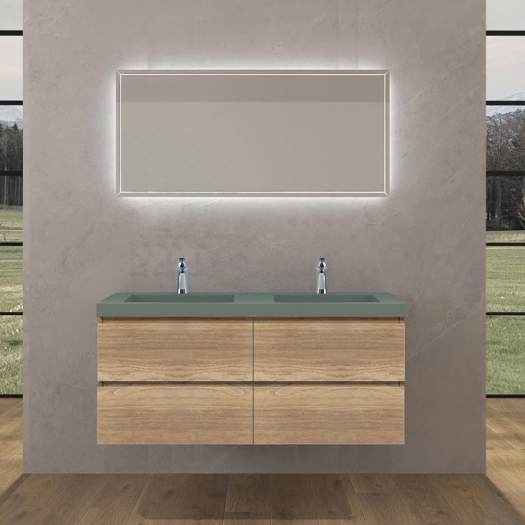 Mueble de Baño City con Lavamanos 1200 mm Nutwood