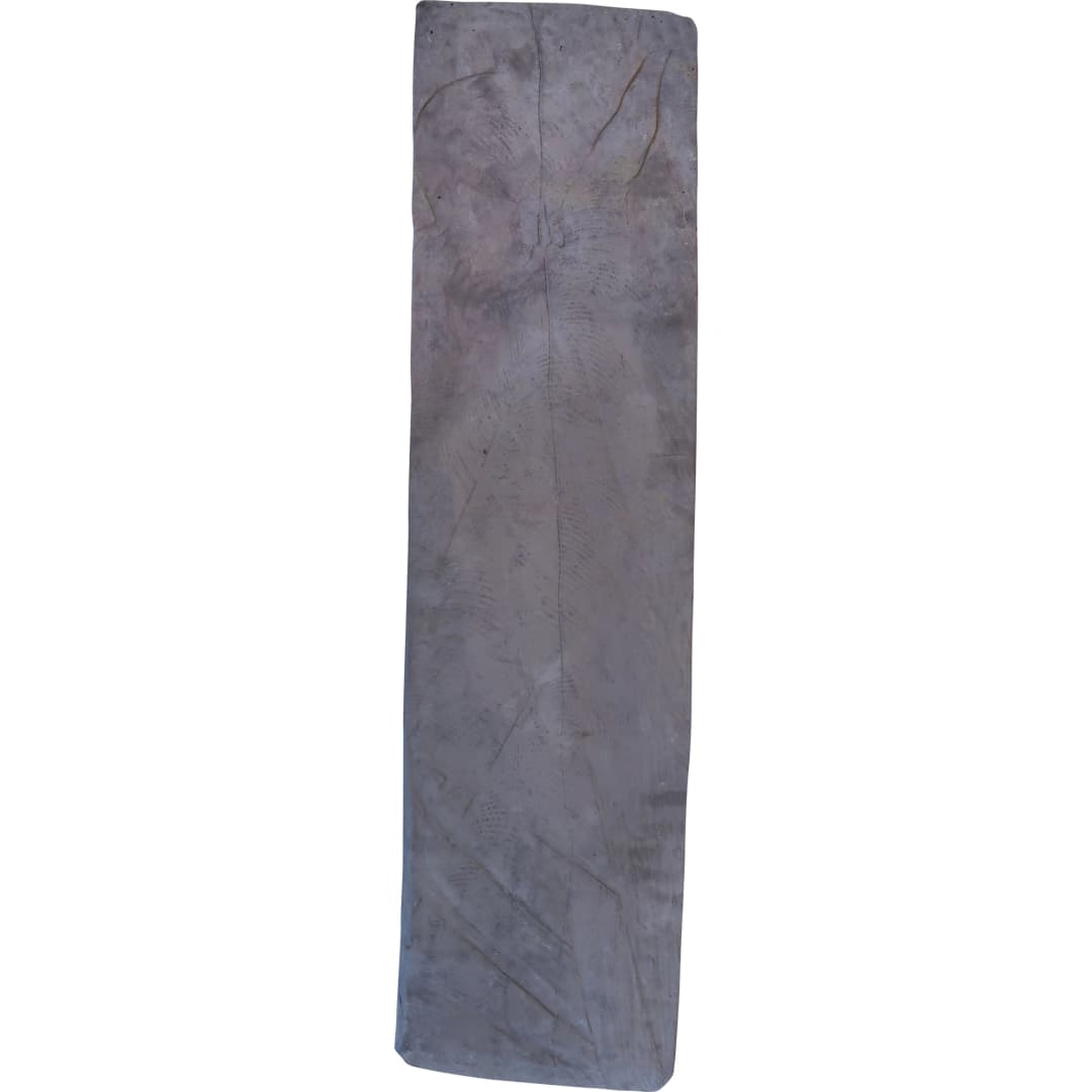 Concreto Arquitectonico Durmiente Madera Café Rustica Irregular 22x100