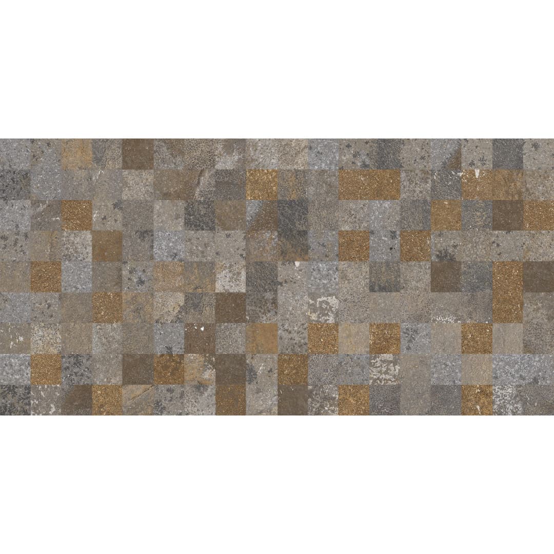 Cerámica Terre Piedra Mix Multicolor Mate 45x90 cm