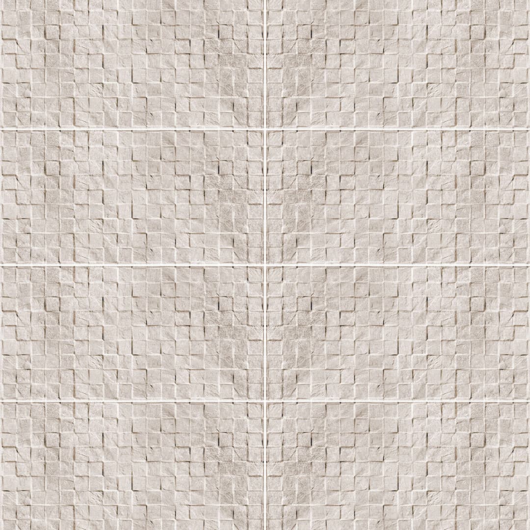 Gres Porcelánico District Blocks Blanco Mate 30x60 cm
