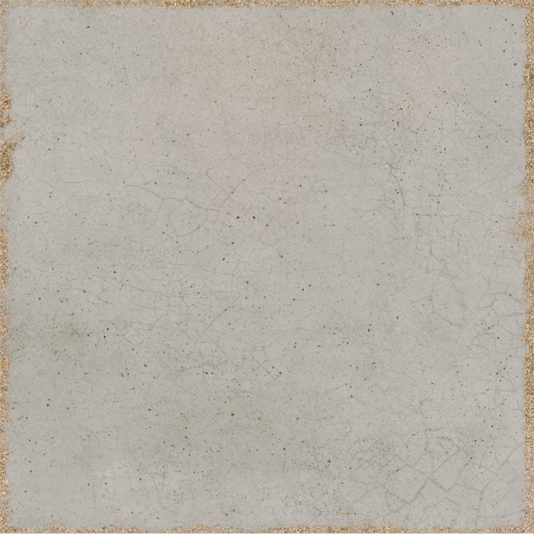 Porcelanato Pottery Square Gris Claro Mate Antideslizante 15x15 cm