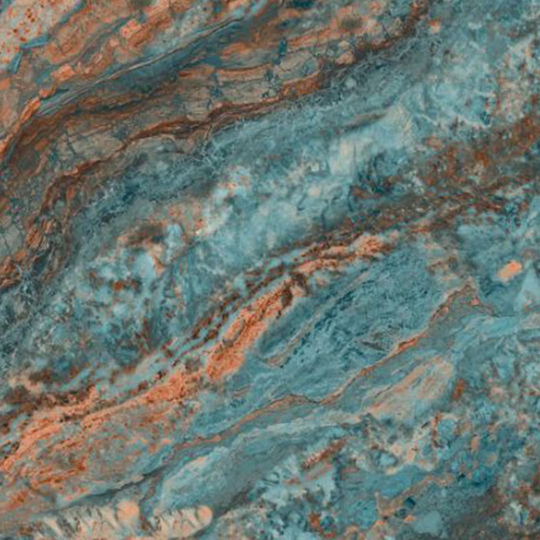 Porcelanato Deluxe Bora Bora Azul Pulido Marmol 60x60 cm
