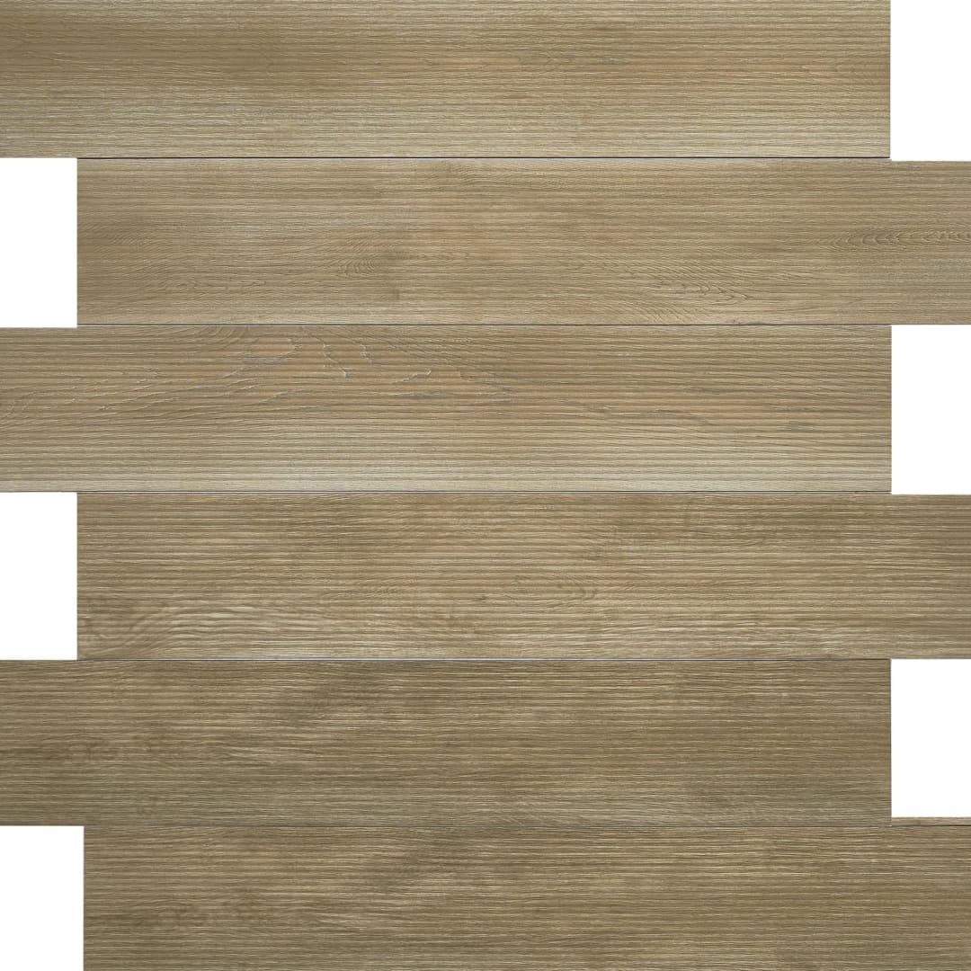 Porcelanato Agave Deck Miel Mate 23x120 cm