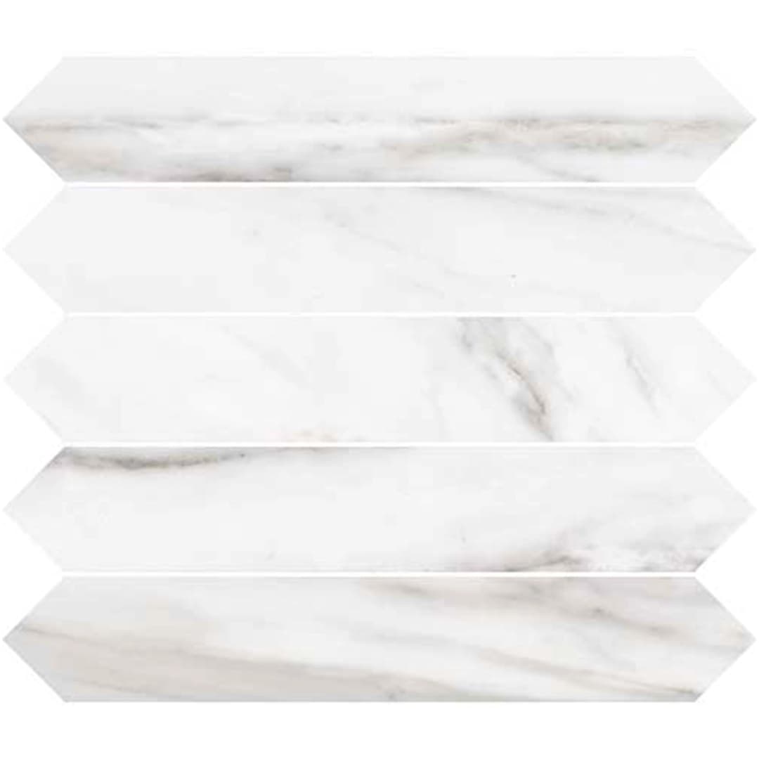 Porcelanato Love Affairs Crayon Calacatta 10x60 cm