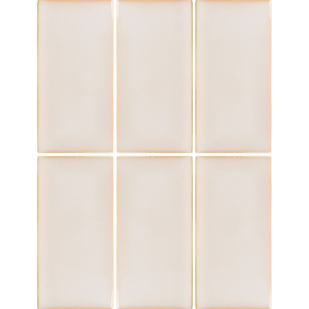 Cerámica Muro Fayenza Deep White Brillante 6.2x12.5