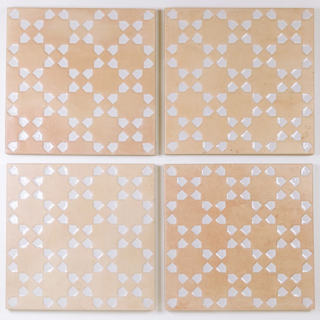 Porcelanato Bejmat Decor Biscuit Rojo Mate 15x15 cm