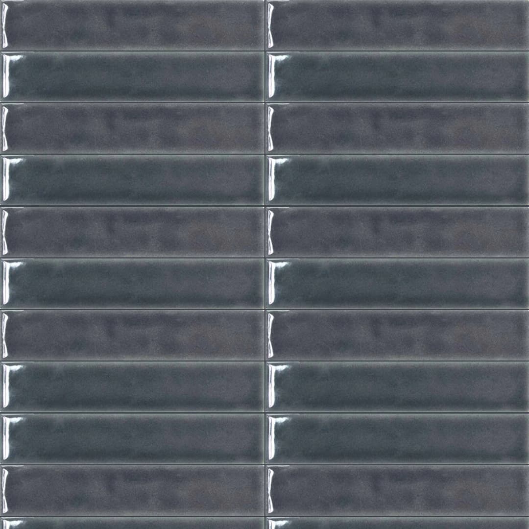 Cerámica Muro Nouvelle Storm Blue Brillo 3x16 cm