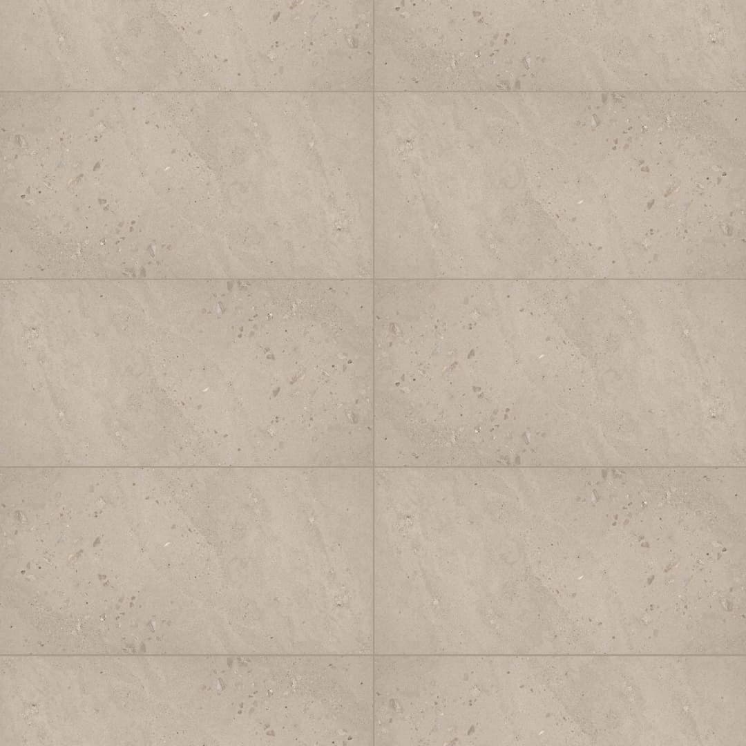 Porcelanato I Ciottoli Sabbia Grigio Mate 60x120 cm