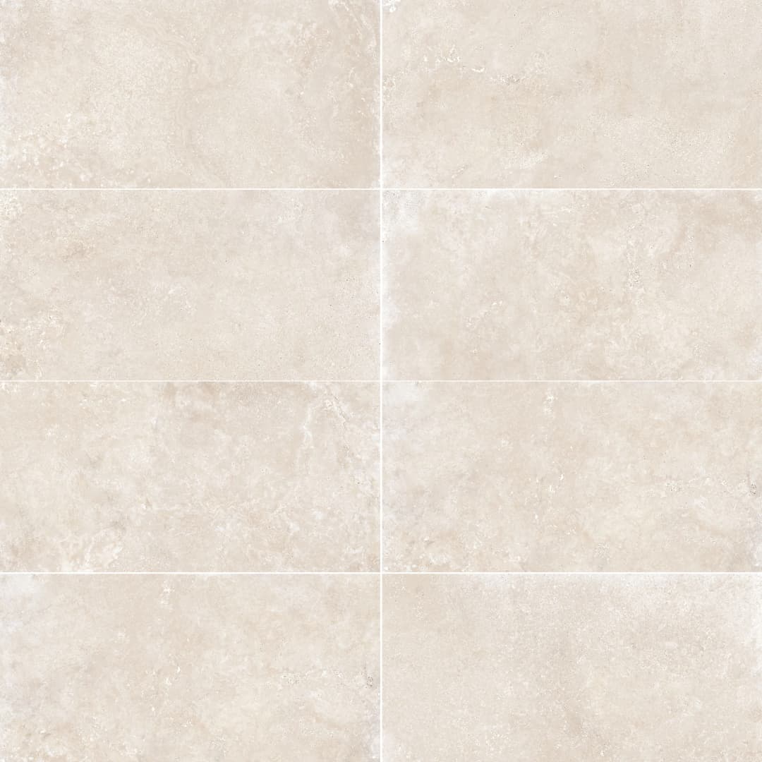 Porcelanato Travertino Cross Blanco Mate 60x120 cm