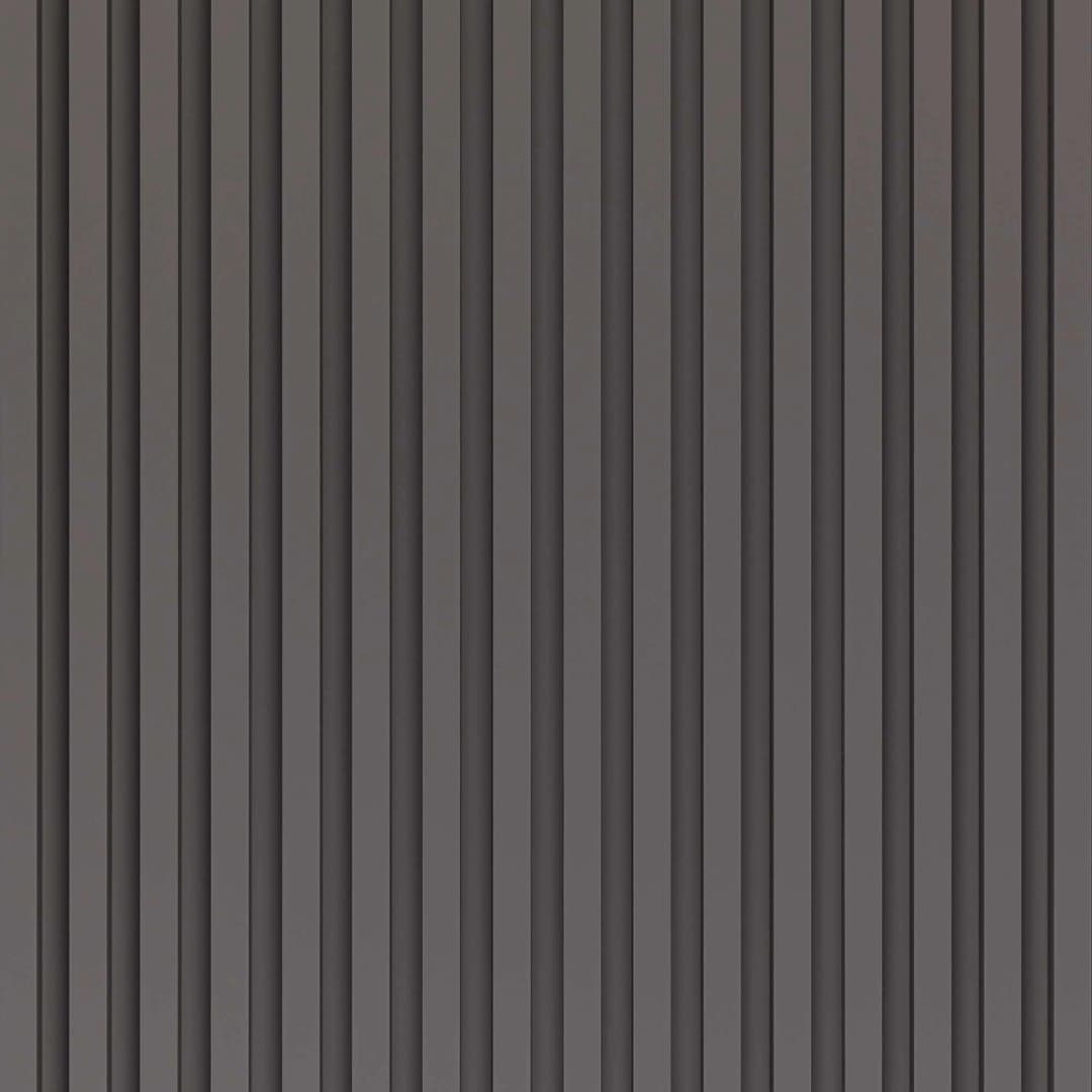 Palillaje Duvar WPC Gris Oscuro 150x2850x25 mm
