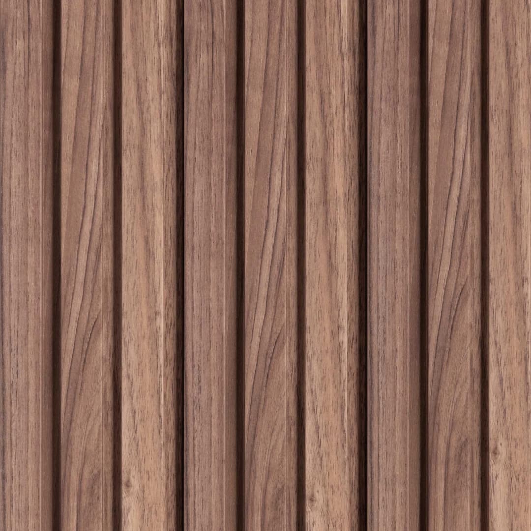 Palillaje Energy MDF Walnut 121x2800 mm