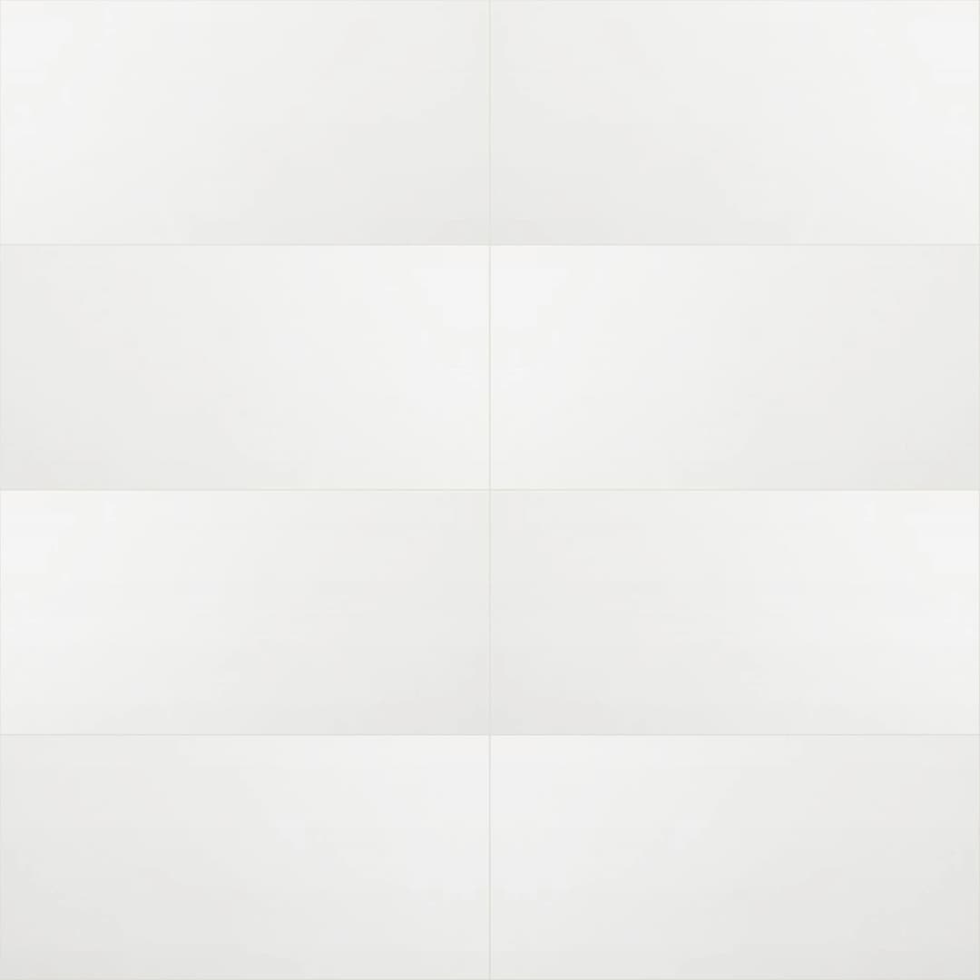 Gres Porcelanico Pacific Solid White Pulido 60x120 cm