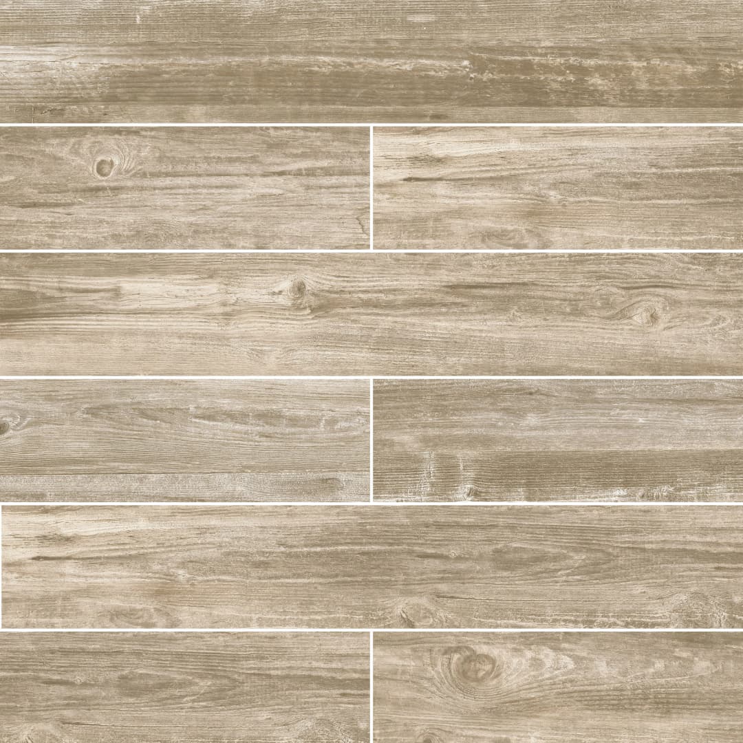 Porcelanato Artwood Beige Mate Antideslizante 20x120 cm