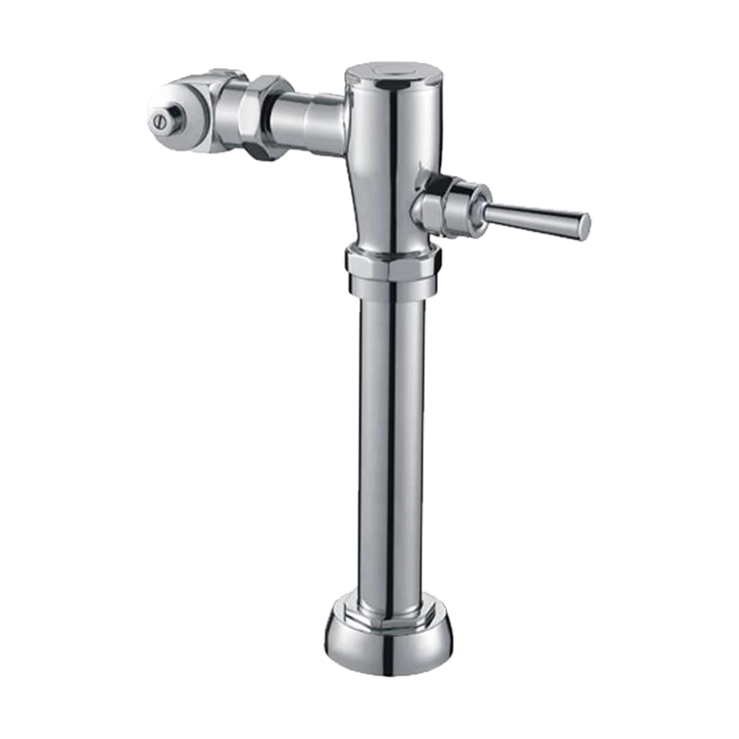 Fluxor WC Public Expuesto Tubo Recto y Palanca Cromado 4,8 lts