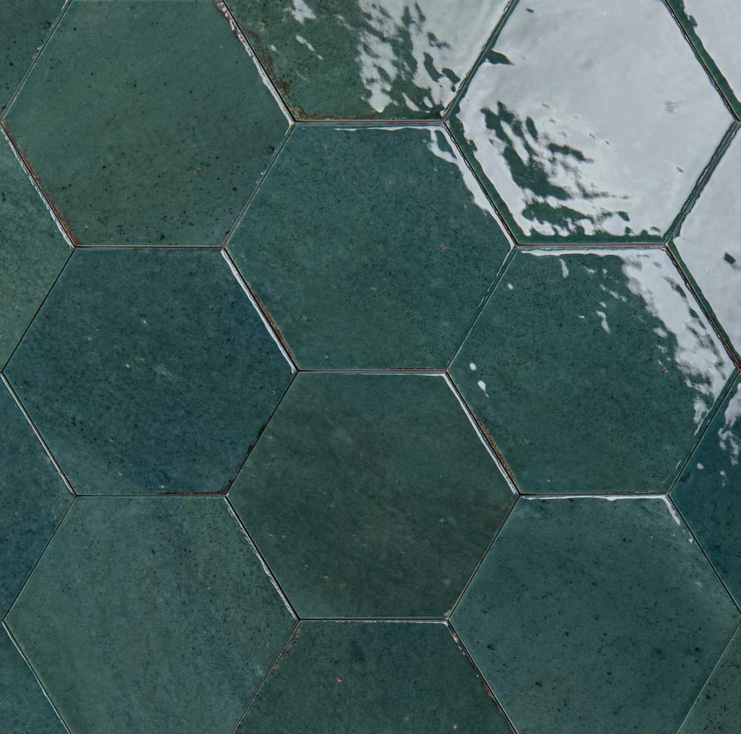 Porcelanato Lume Verde Brillante Bricks 18.2x21 cm