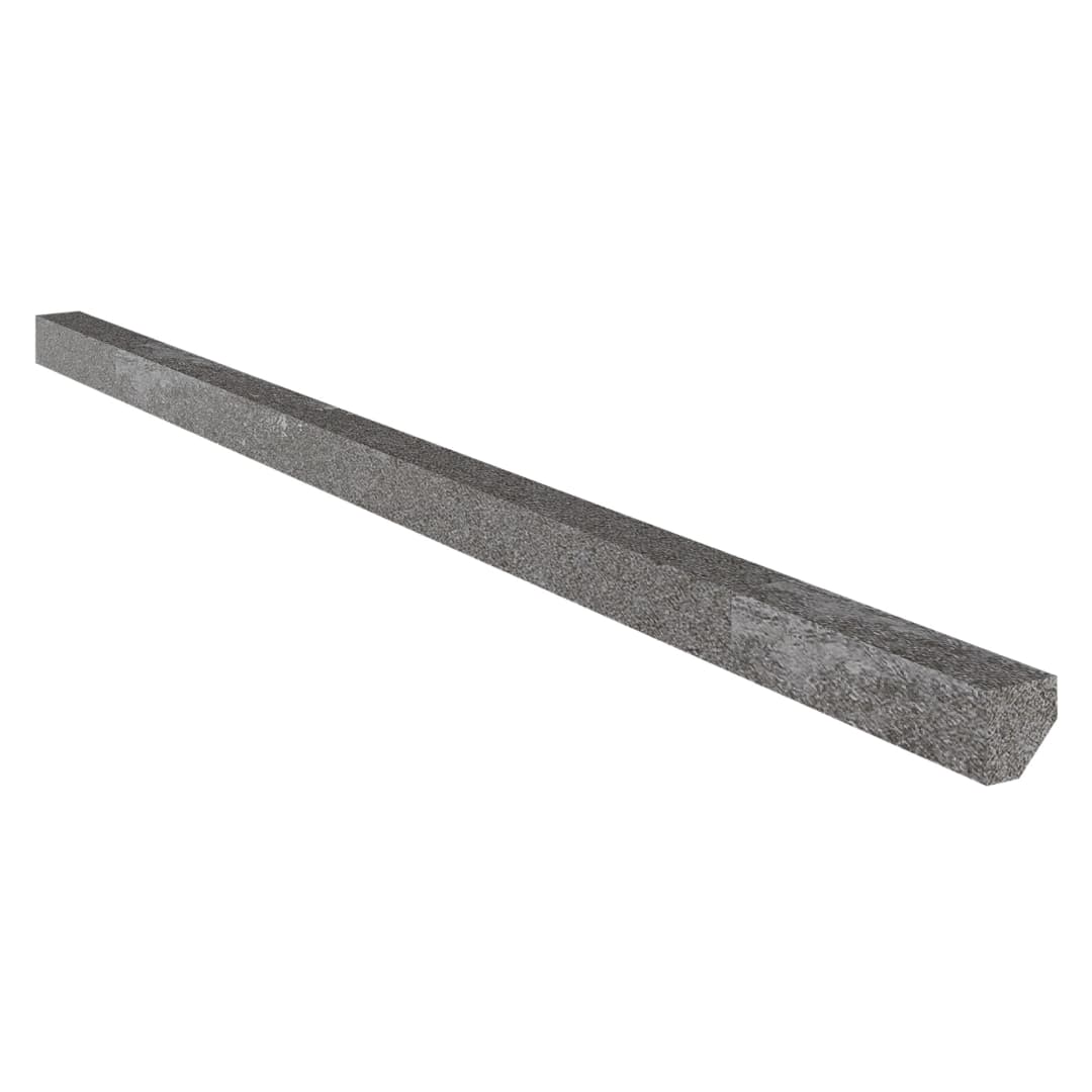 Porcelanato Canto 90° Thera Caja 60 piezas Grey Rústico 1x14.5 cm