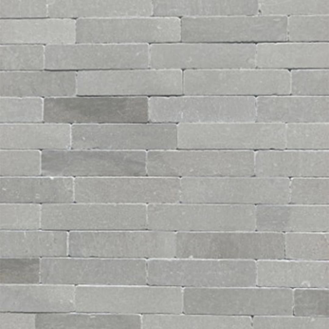 Ladrillo Brickstone Grey Limestone Mate 5x20 cm