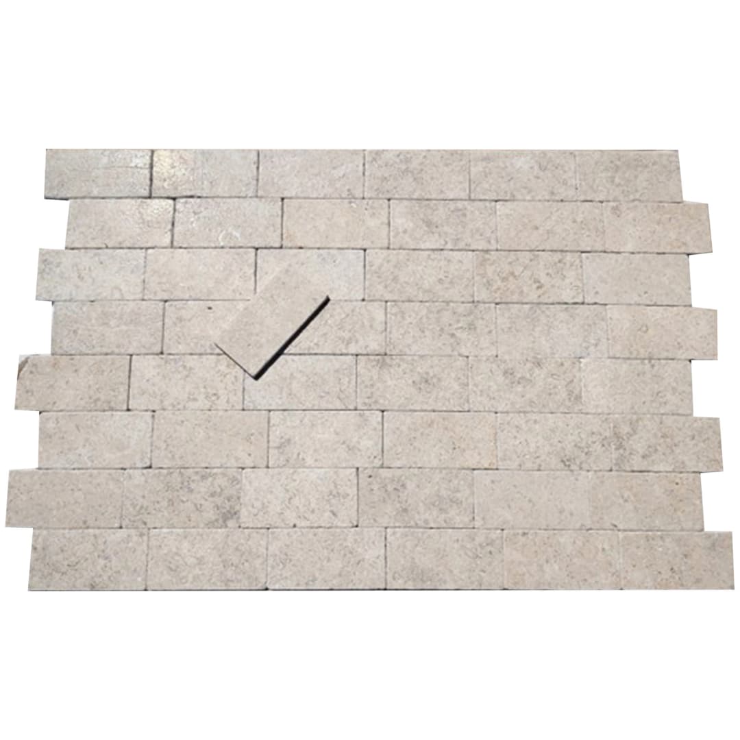 Ladrillo Brickstone Greige Sinai Mate 5x20 cm