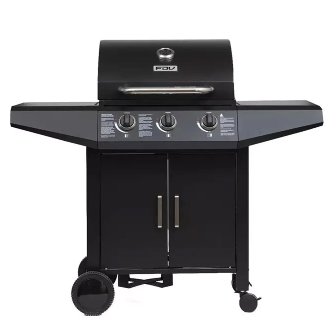 Parrilla a Gas GLP FDV Essence Black 3Q