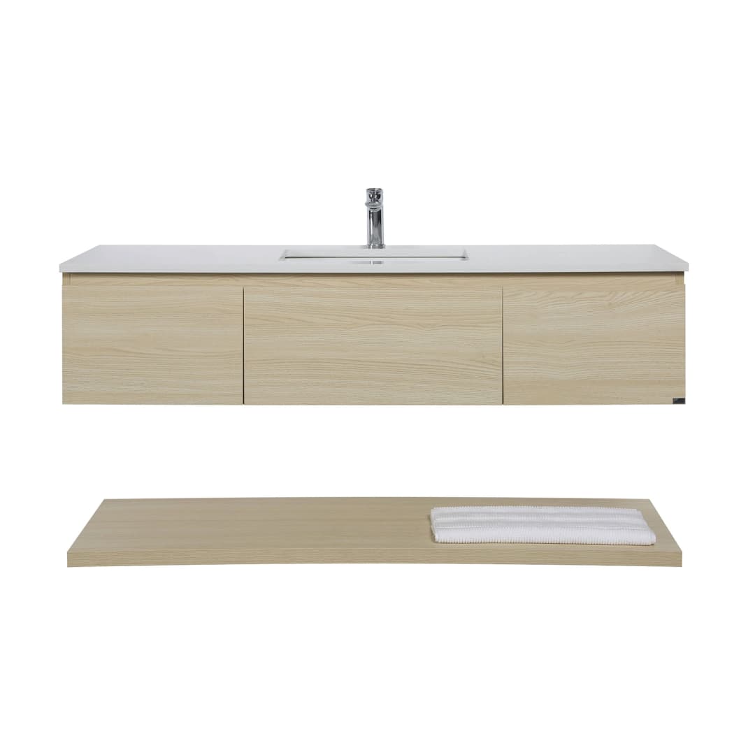 Mueble de Baño Mondrian con Lavamanos 1400x550x320 mm 3 Cajones
