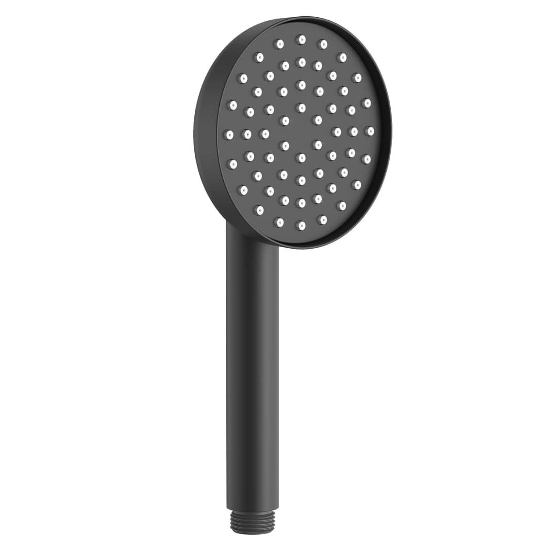 Ducha Fono Savoy Redondo 23 Cm 1 Jet Negro Mate