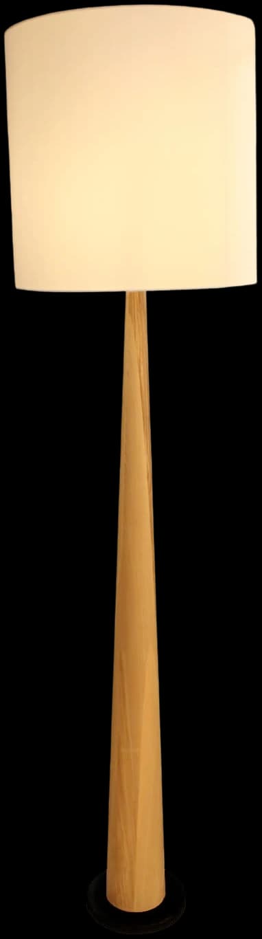 LÁMPARA DE PIE LED STUDIO ZAZ (SIN AMPOLLETA E27) BLANCO MADERA