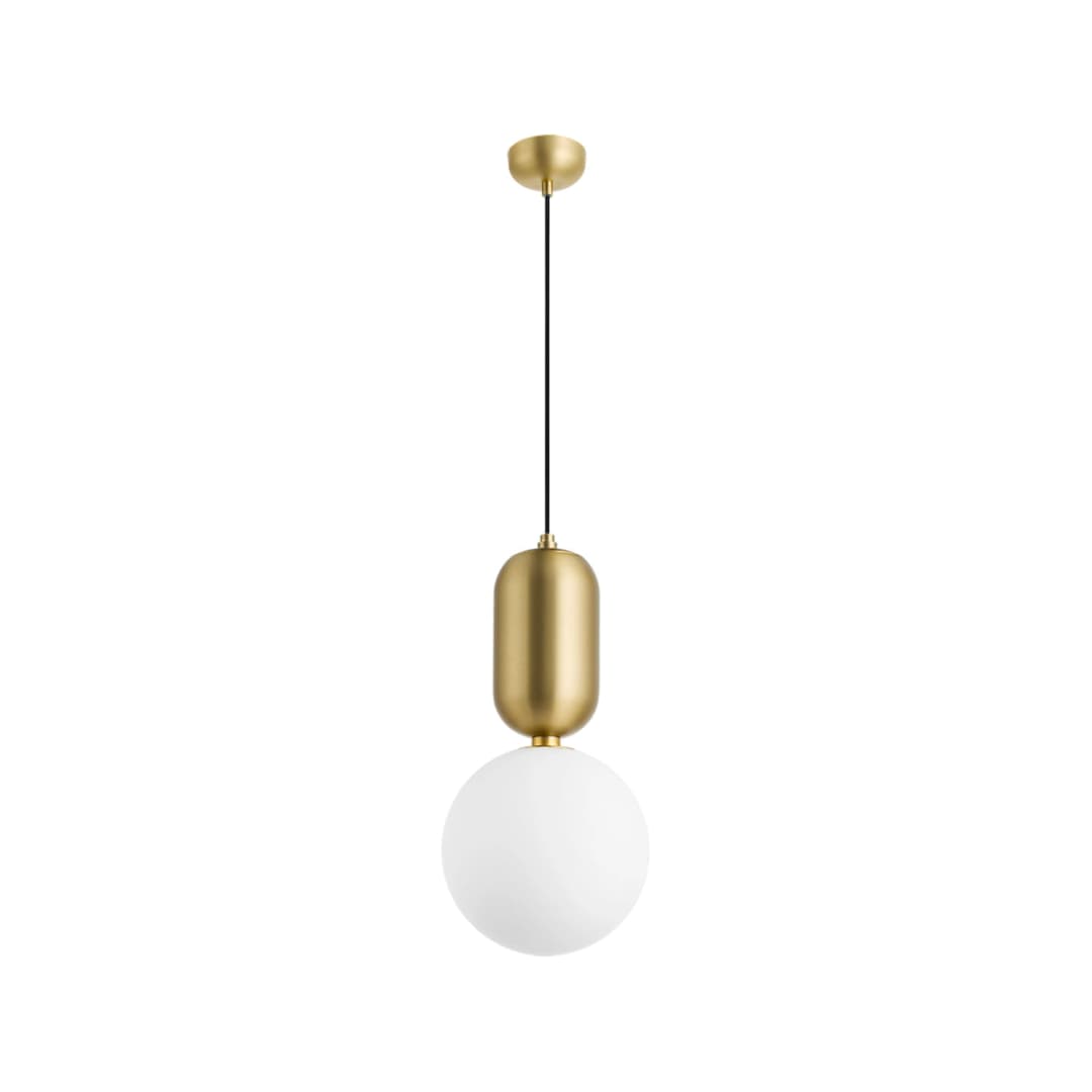 LÁMPARA COLGANTE LED STUDIO GLOBO SMALL 4W ORO MATE