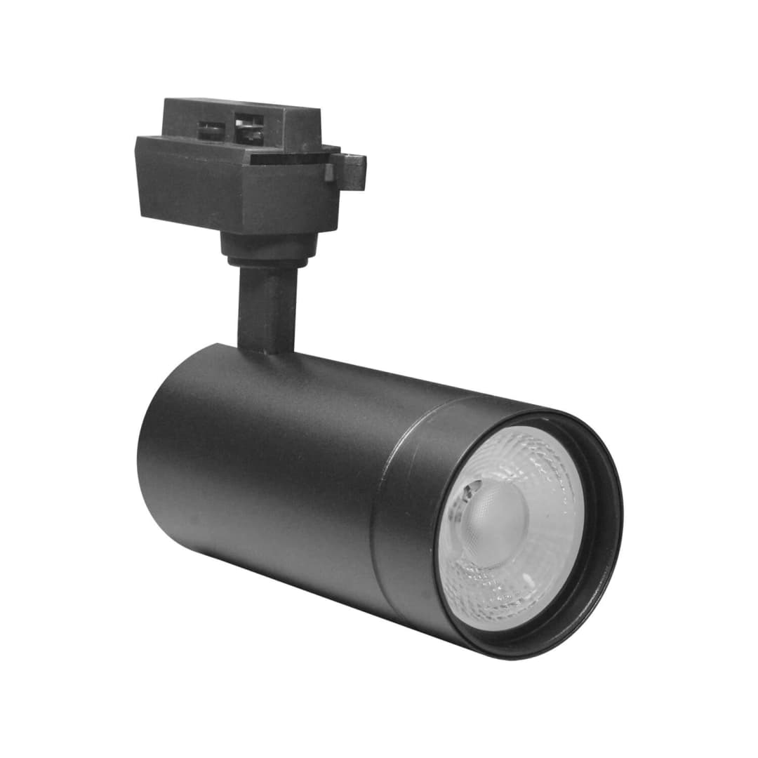 FOCO RIEL LED STUDIO 20W LUZ CÁLIDA (3000K) NEGRO