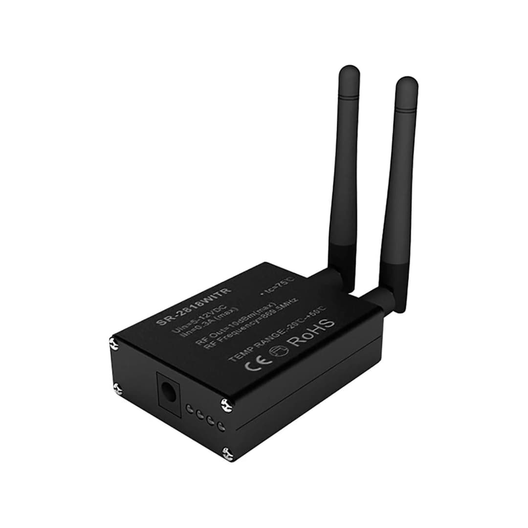 CONVERTIDOR SEÑAL LED STUDIO SR2818WiTR WIFI A RF NEGRO