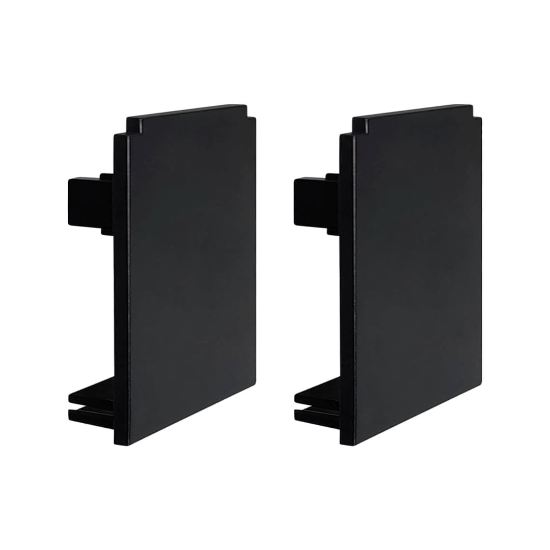 TAPA LED STUDIO PARA RIEL MAGNETICO EMBUTIDO NEGRA