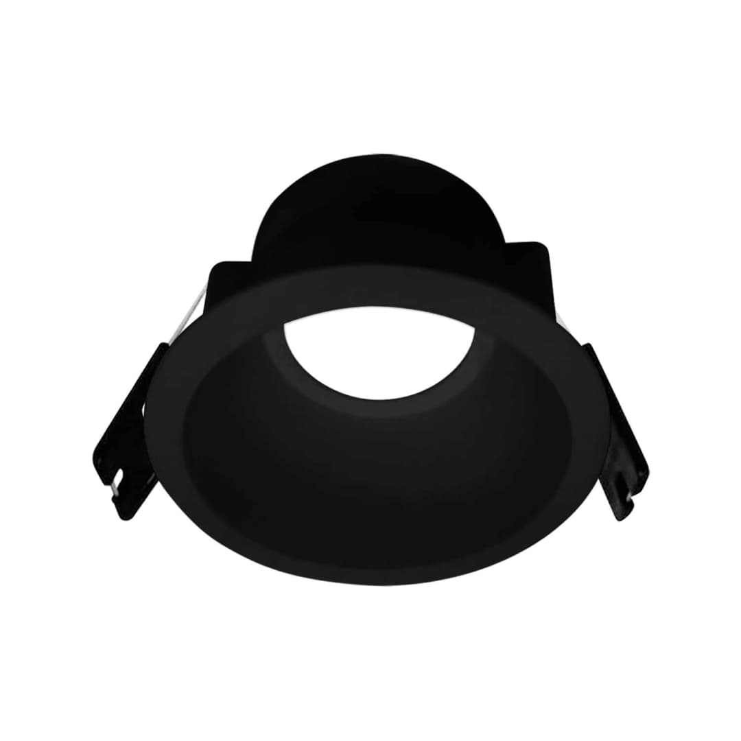 PORTA GU10 LED STUDIO MINI CÍRCULO SIN AMPOLLETA NEGRO