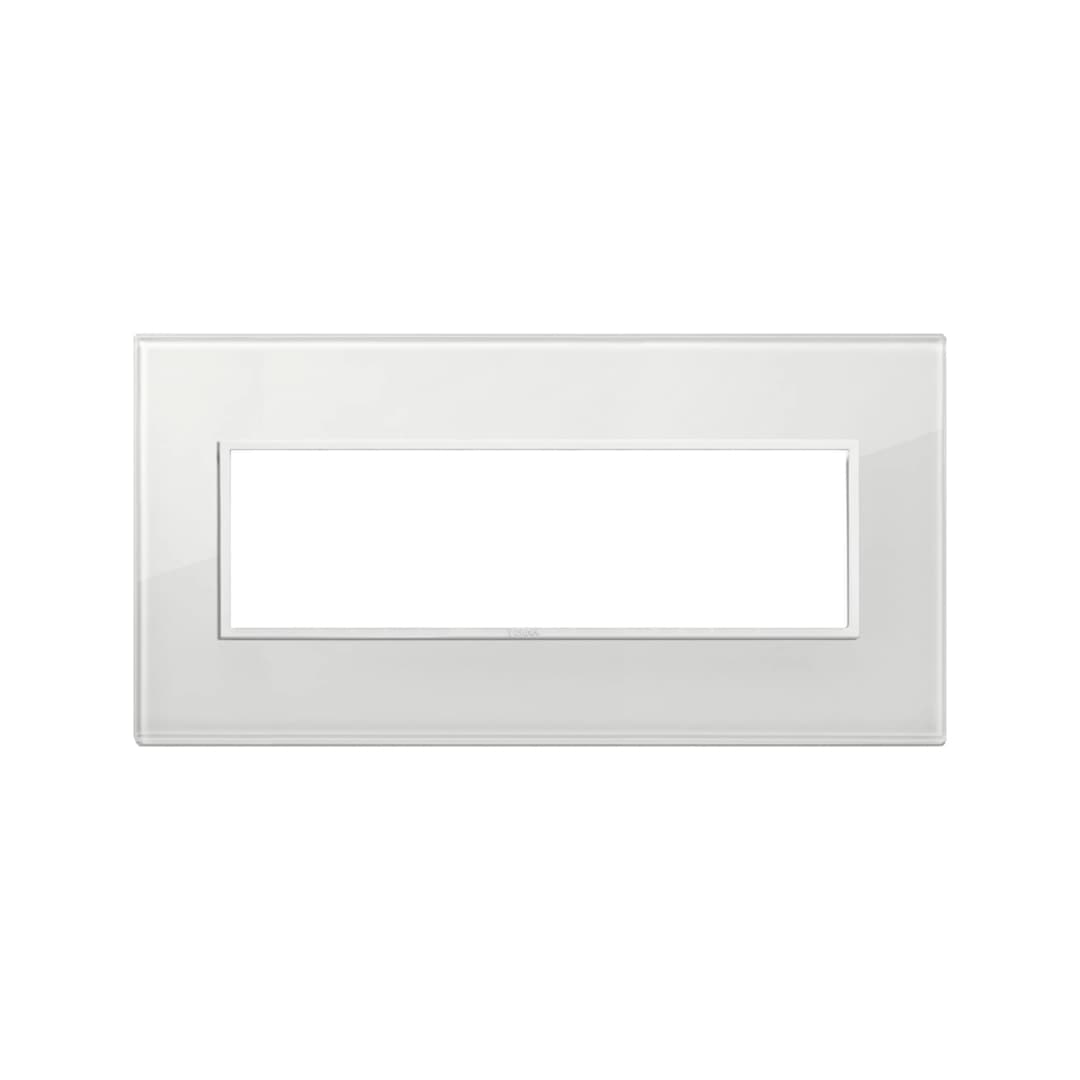 PLACA VIMAR 7 MÓDULOS EIKON EVO BLANCO (21657.1)