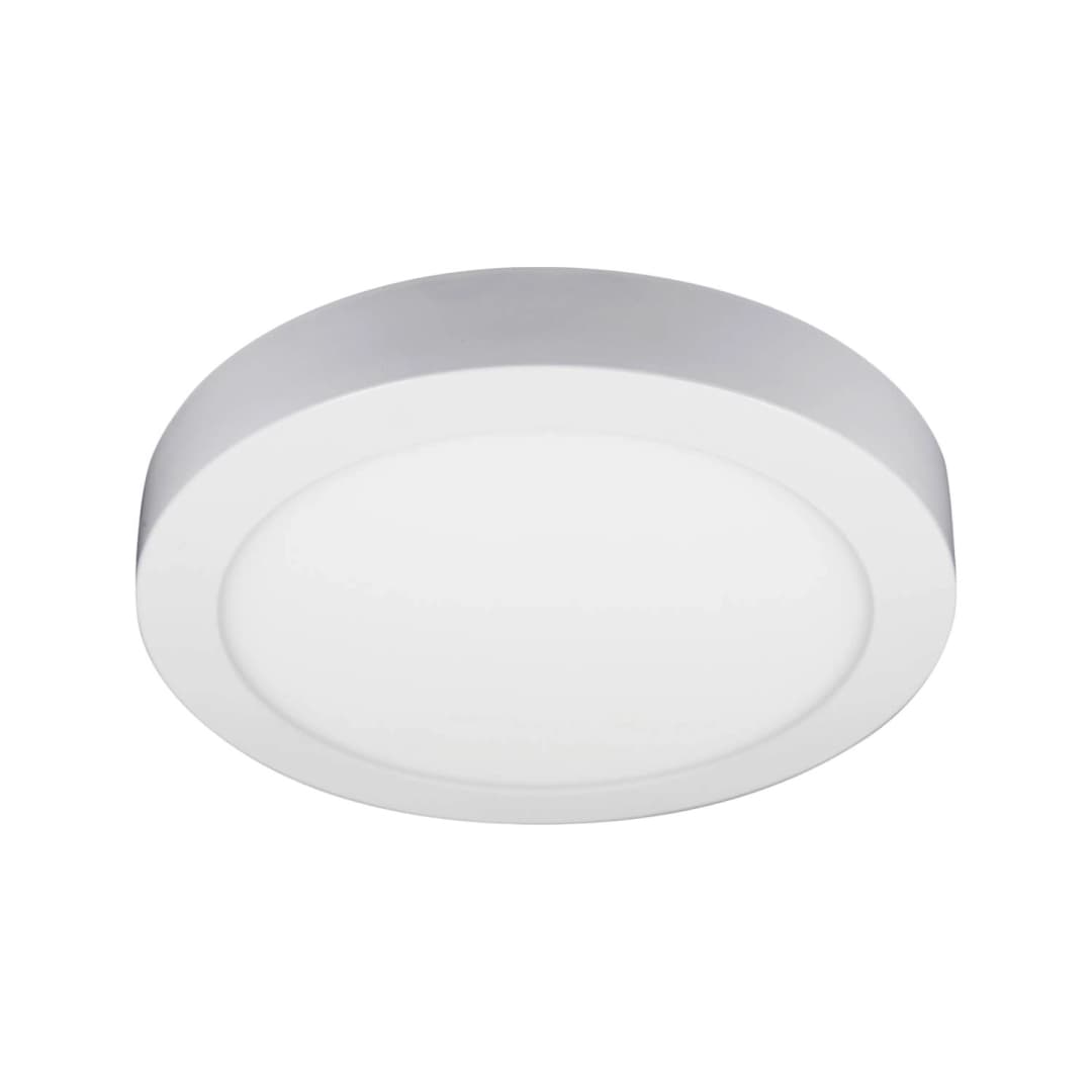 PLAFÓN LED STUDIO ALUM REDONDO 22W LUZ CÁLIDA (3000K) IP20 Ø21.5X3.4CM BLANCO