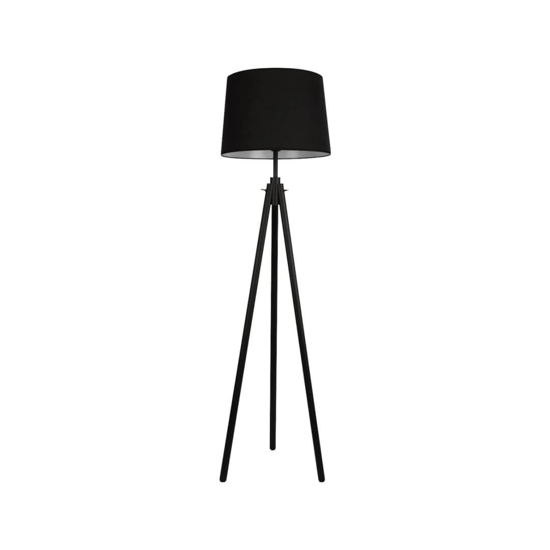 LÁMPARA DE PIE LED STUDIO NÓRDICA NEGRA