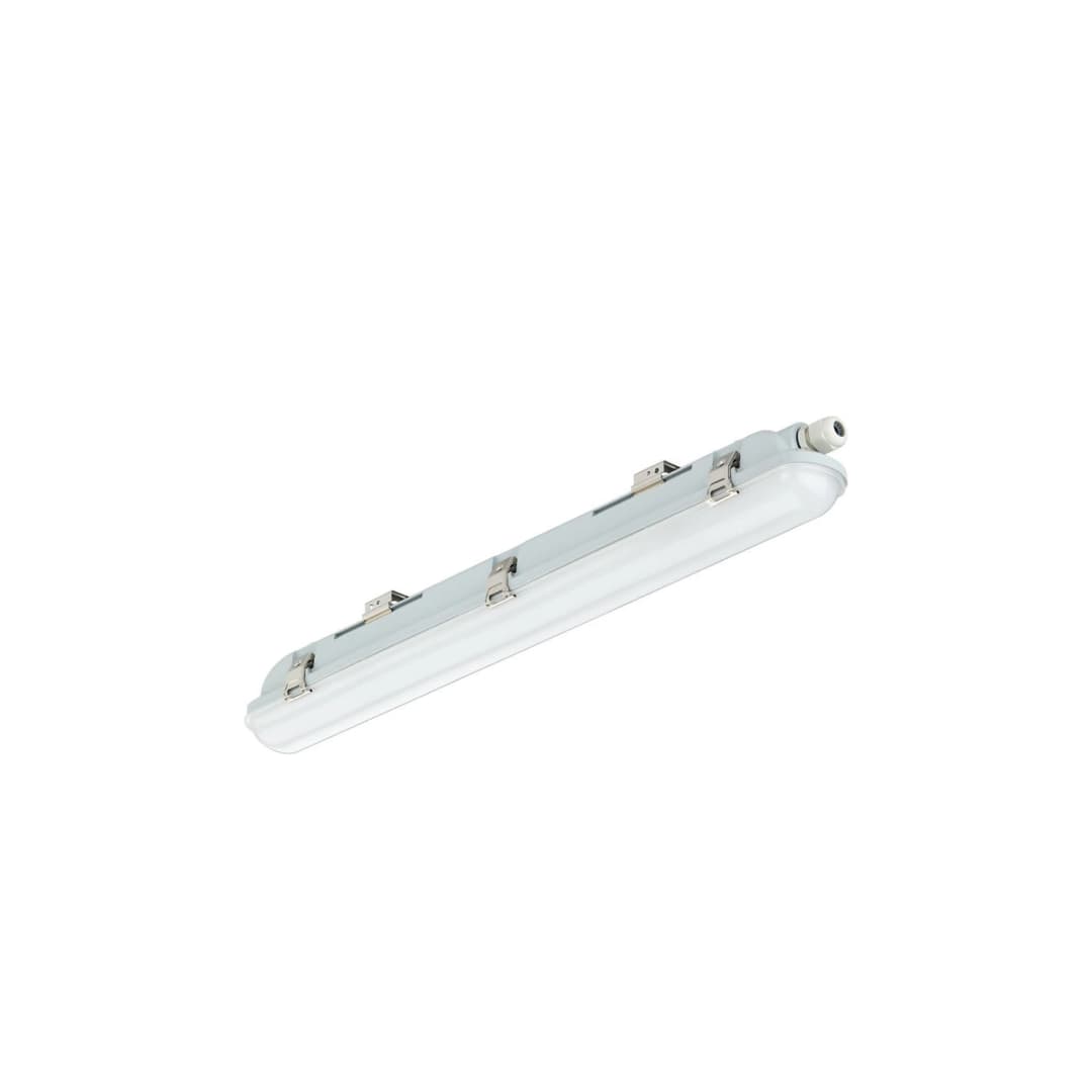 ESTANCO PHILIPS ESSENTIAL LED WATERPROOF 17W LUZ NEUTRA (4000K) IP65 H7.4 7.1X60.7 CM GRIS (911401803787)