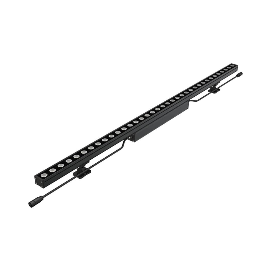 WALL WASHER LED STUDIO 31W LUZ CÁLIDA (3000K) IP65 NEGRO