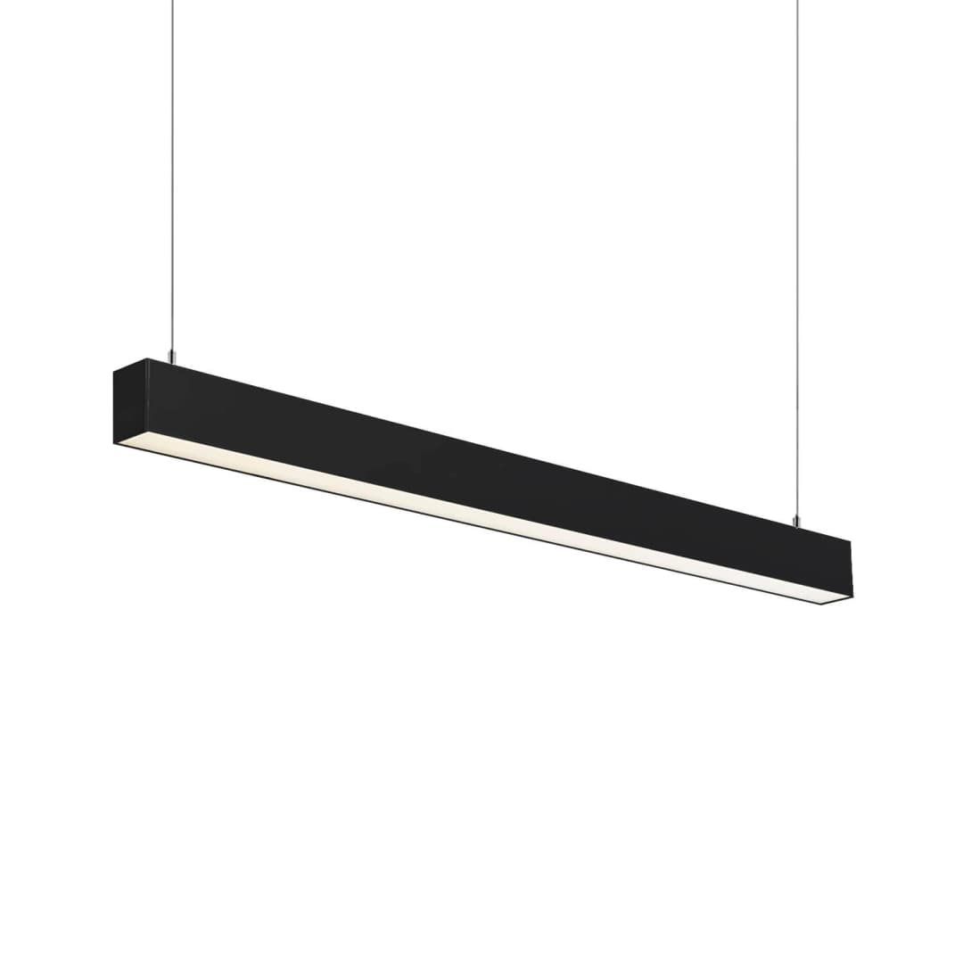 LÁMPARA COLGANTE O SOBREPUESTA LED STUDIO 20W LUZ CÁLIDA (3000K) A NEUTRA (4000K) CCT NEGRO