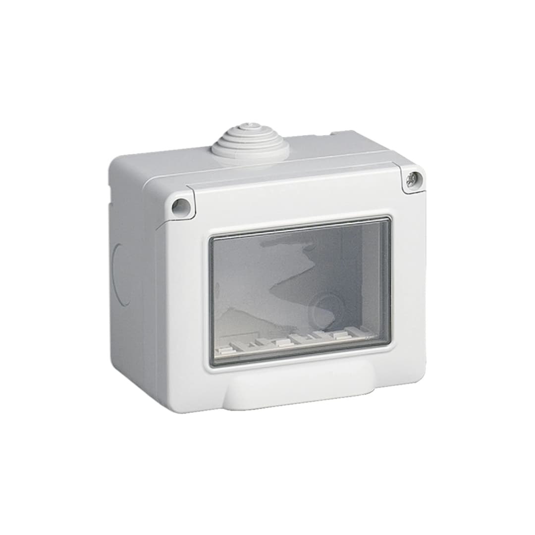 CAJA VIMAR CAJAS Y CENTRALITAS SUPERFICIAL 3 MÓDULOS IP55 BLANCO (14903)
