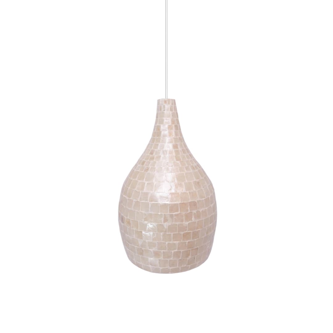 LÁMPARA COLGANTE LED STUDIO LAM BAMBÚ VIETCOO VIETNAM (SIN AMPOLLETA E27) DORADO