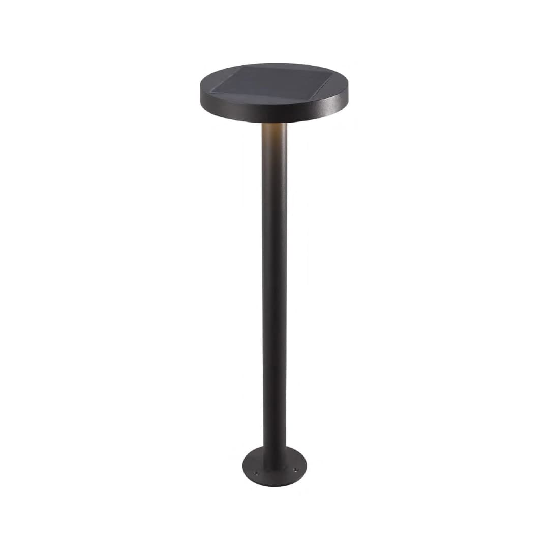 BOLLARD LED STUDIO SOLAR CIRCULAR 2.2W LUZ CÁLIDA (3000K) IP54 GRAFITO