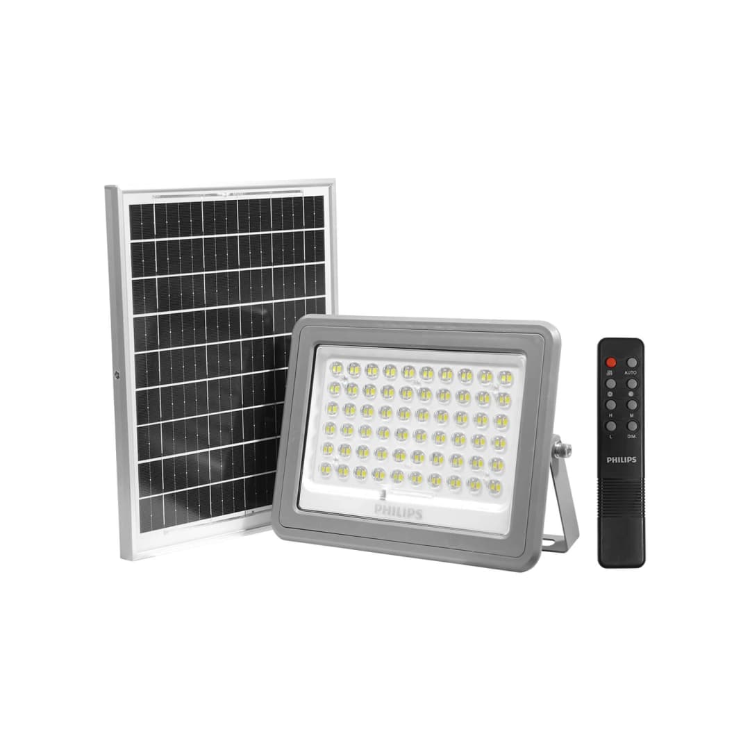 PROYECTOR SOLAR PHILIPS ESSENTIAL SMARTBRIGHT BVC080 8W LUZ FRÍA (6500K) IP65 GRIS (911401883102)
