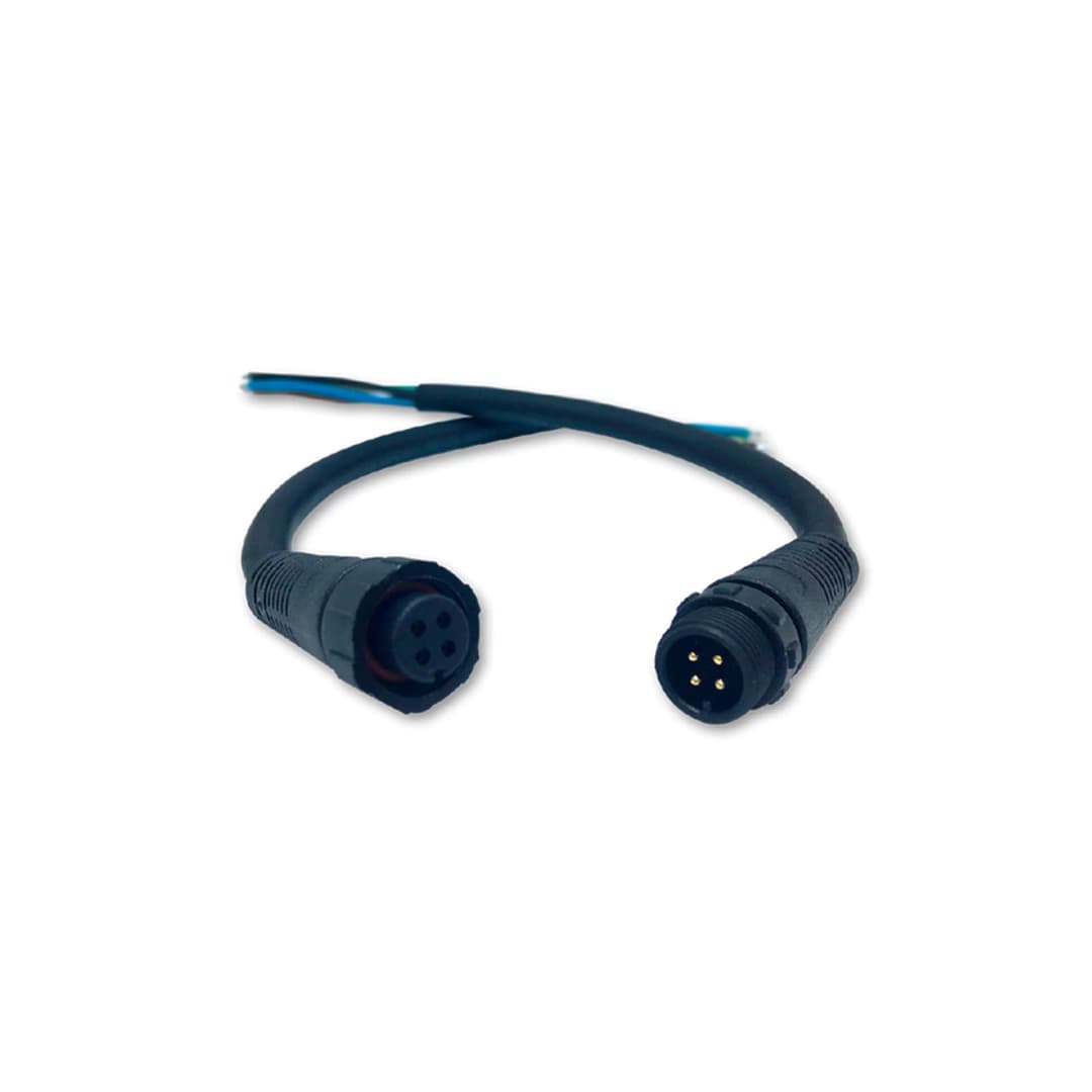 CONECTOR LED STUDIO MACHO Y HEMBRA PARA WALL WASHER NEGRO