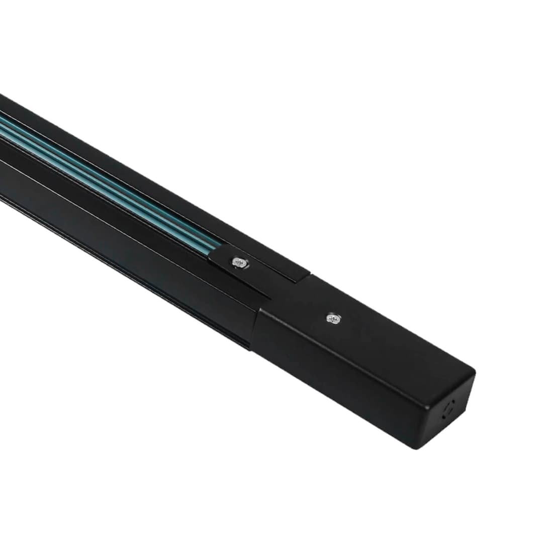 RIEL SOBREPUESTO LED STUDIO MONOFÁSICO 1 M NEGRO