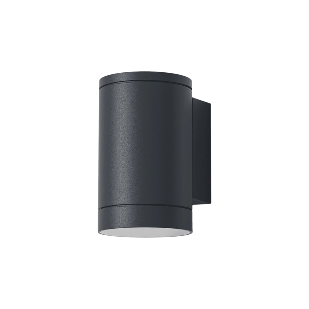 APLIQUÉ MURO LED STUDIO PAULO UNIFOCAL IP54 (SIN AMPOLLETA E27) GRIS OSCURO