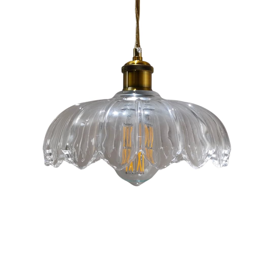 LÁMPARA COLGANTE LED STUDIO ASTER (SIN AMPOLLETA E27) TRANSPARENTE